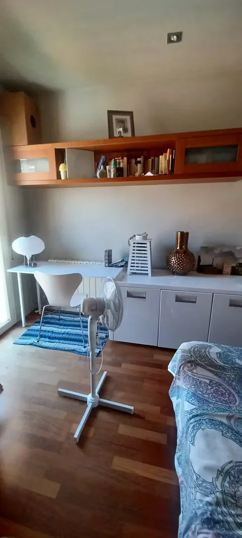 Affordable room for students with ample lighting in 