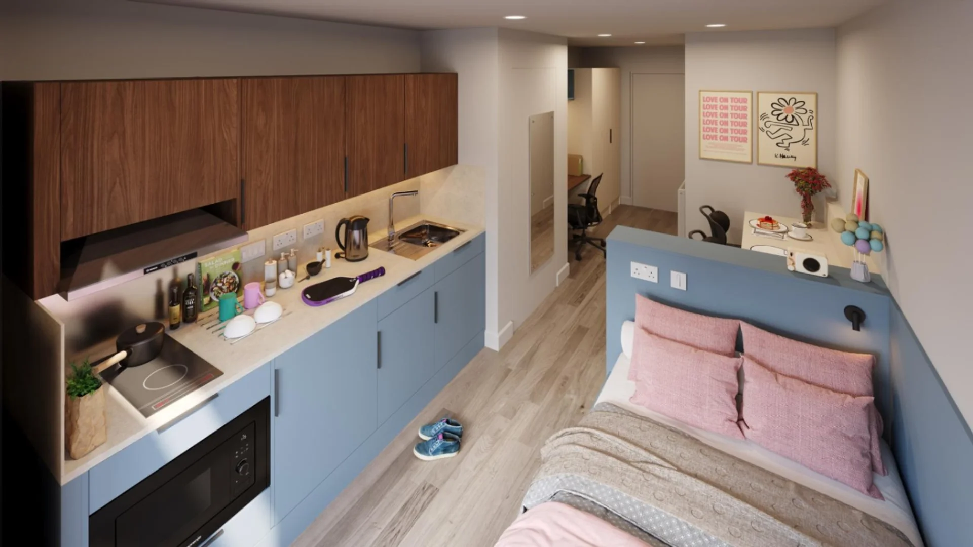 Schicke Studiowohnung in Campusnähe in