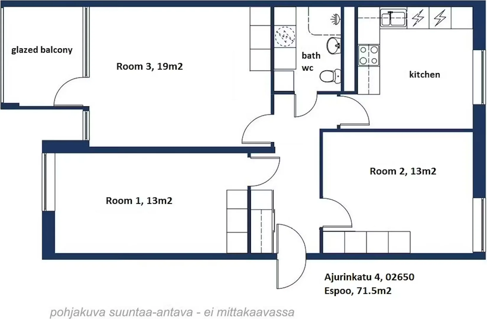 Studentenzimmer in  mit Arbeitsbereich und Gemeinschaftseinrichtungen