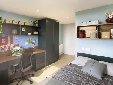 Quarto privado em residência em 16 Moon St, St Paul's, Bristol BS2 8QY, UK, imagem 30 de 42