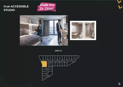 私人房间 在 New City Road, 42的图像39