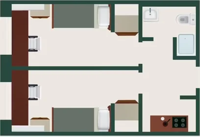 Habitación privada en Via Tancredi da Pentima, , imagen 8 de 8