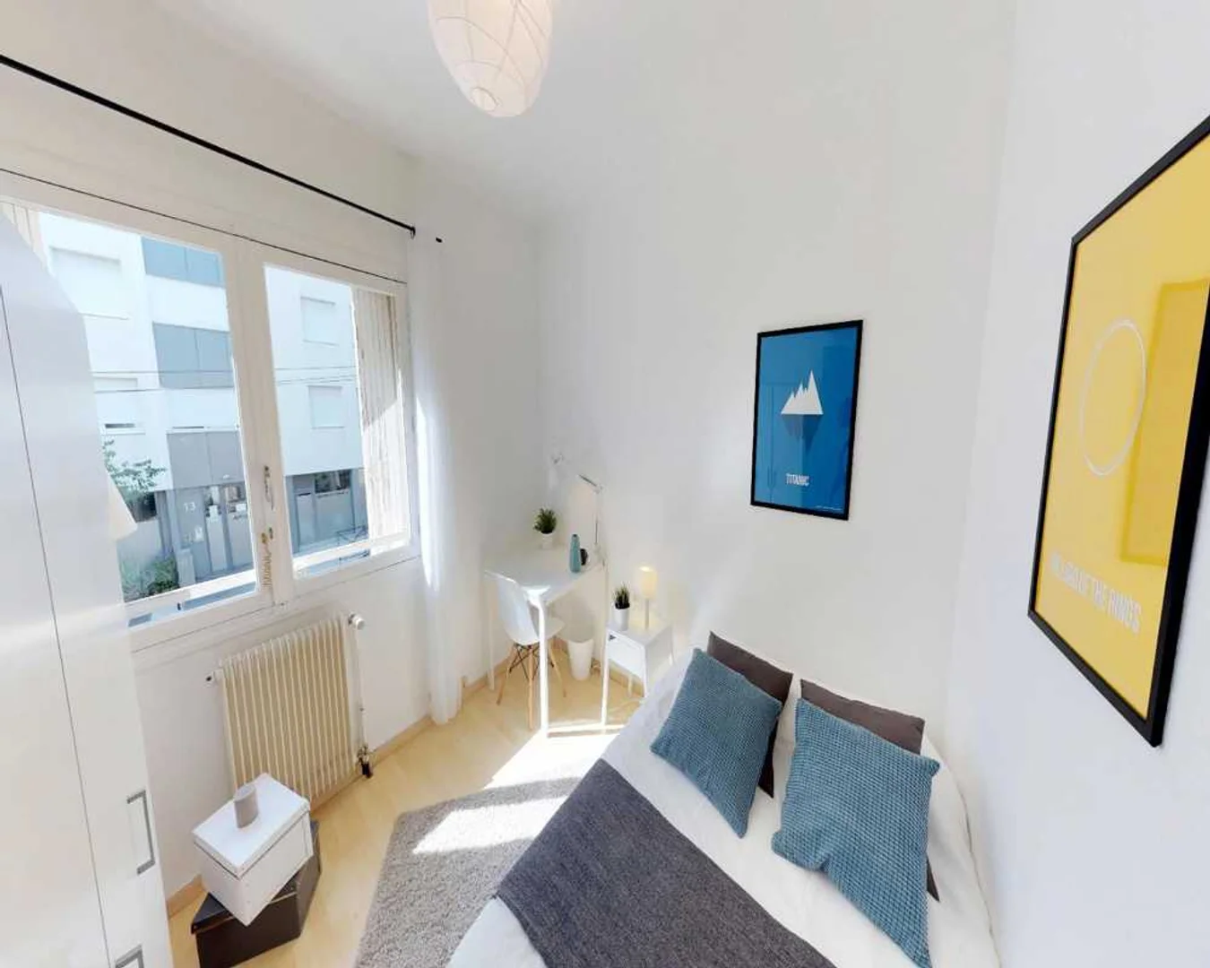 Quarto de estudante funcional perfeito para estudar em 
