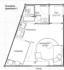 Gesamte Unterkunft in der Stellinger Weg 43, bild 26 von 36