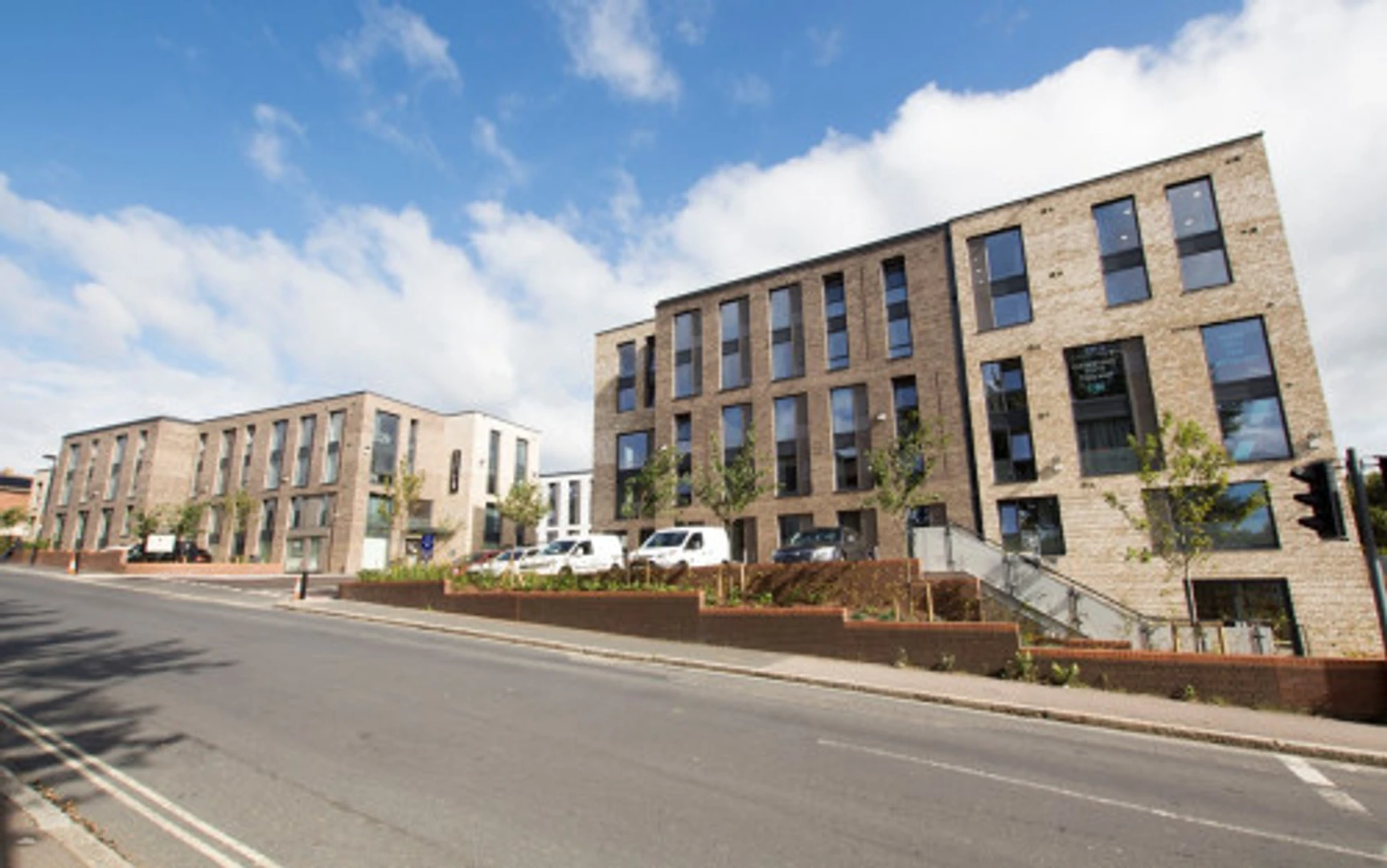 Camera per studenti in  con area studio e servizi in comune