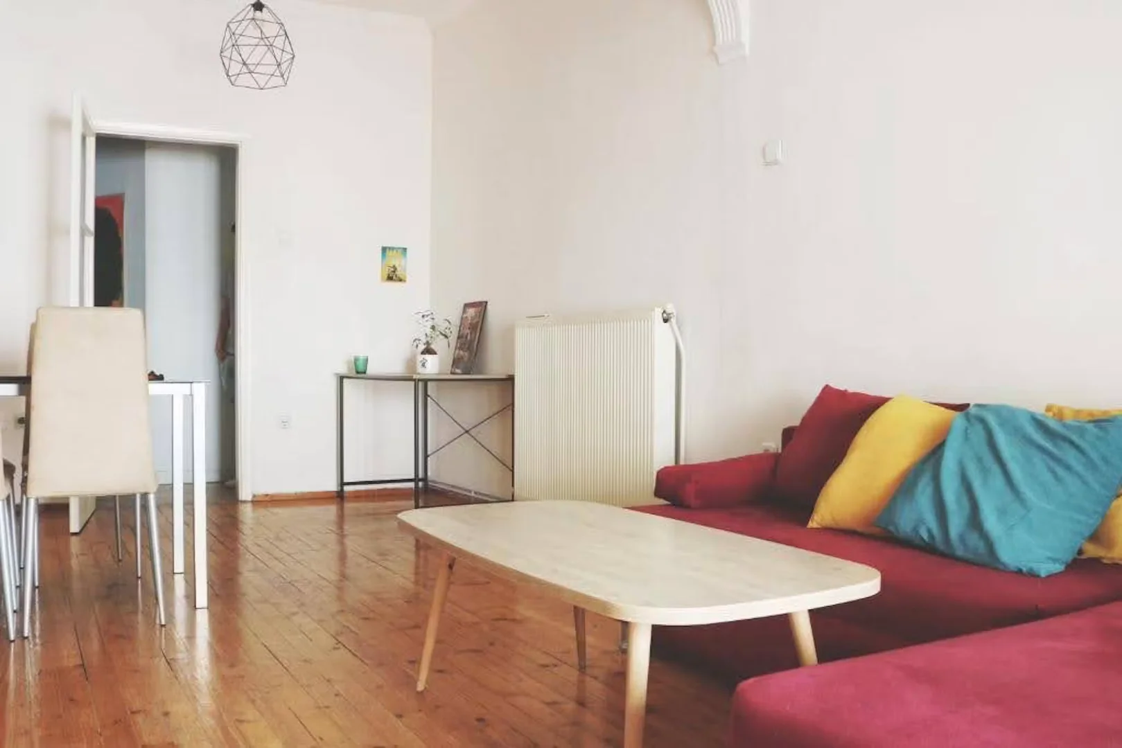 Student room in  with study area and shared facilities