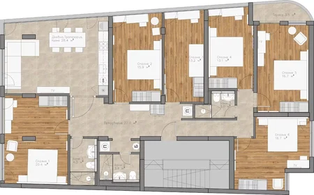 Habitación privada en ulitsa "Danail Dechev", Hladilnika, imagen 1 de 10