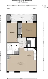 Entire apartment at Hudsonstraat, Amsterdam-West, image 1 of 10