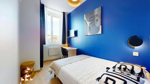 Habitación privada en 57 Rue Eugène Pons, 69004 Lyon, France, imagen 1 de 16