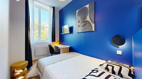 Stanza privata in 57 Rue Eugène Pons, 69004 Lyon, France, immagine 1 di 10