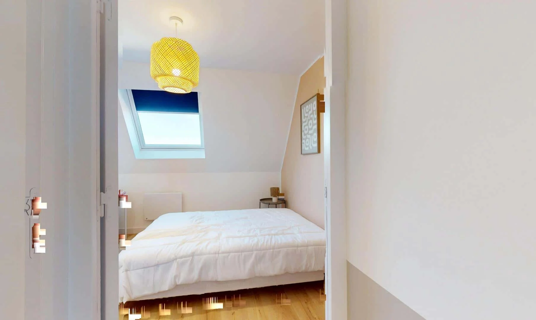 Chambre à louer dans un appartement d'étudiant à , entièrement meublée
