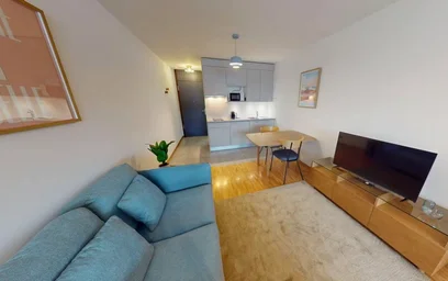 {area} de modern ve aydınlık daire