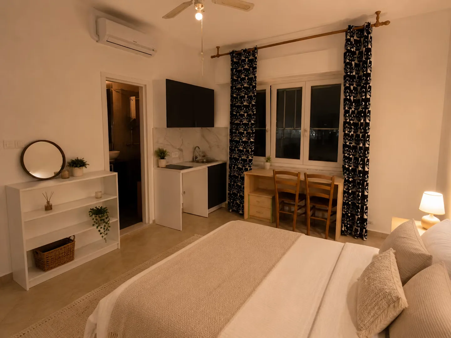 Habitación estudiantil económica cerca del campus en 
