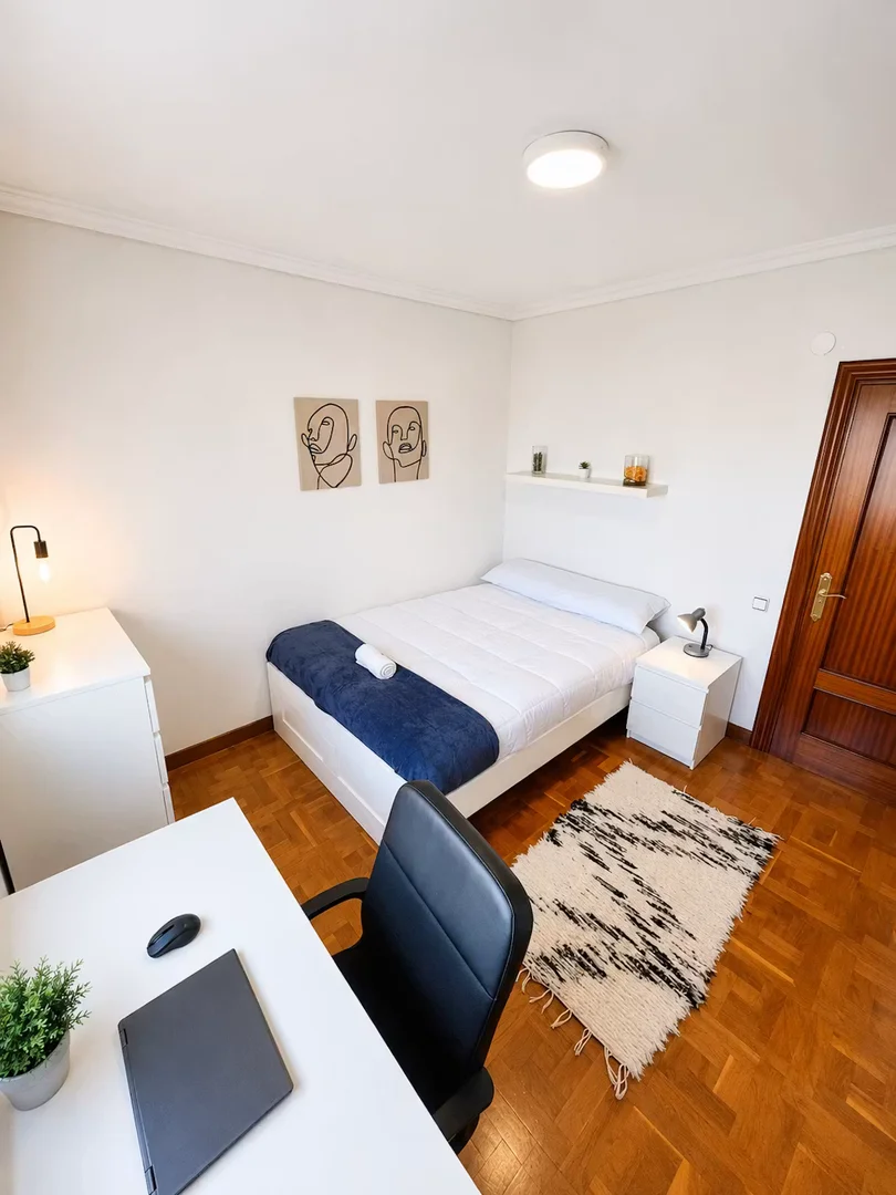 Affordable room for students with ample lighting in