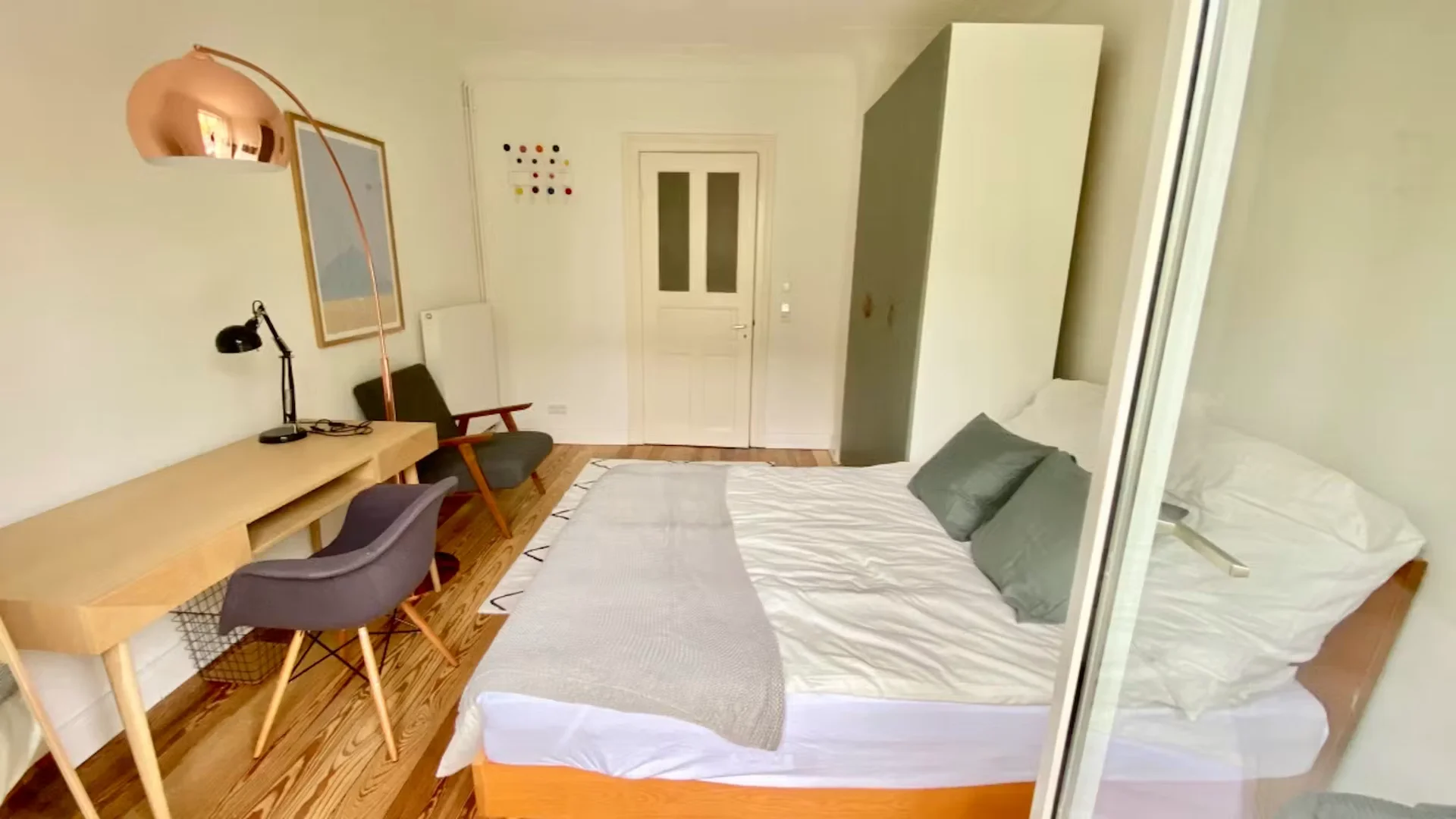 Habitación en apartamento estudiantil en alquiler en , completamente amueblado