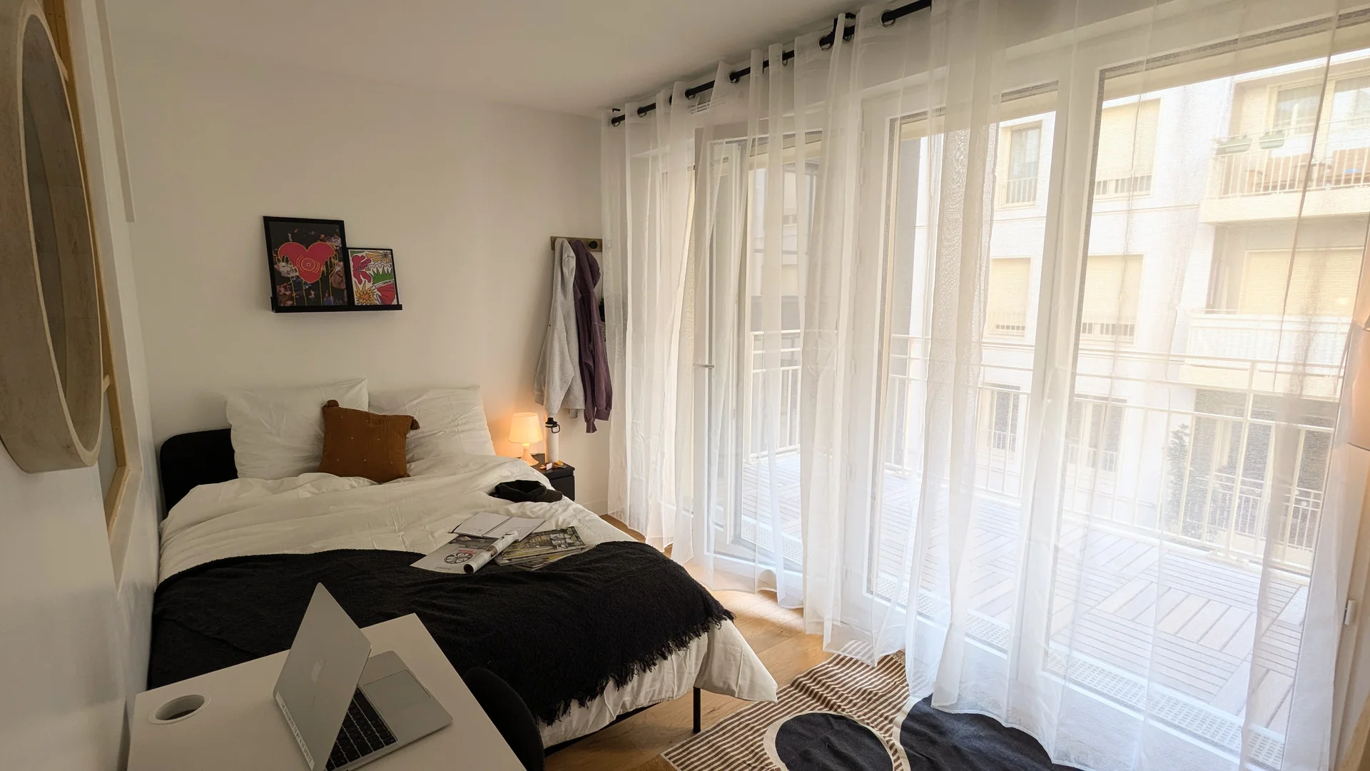 Chambre à louer dans un appartement d'étudiant à , entièrement meublée