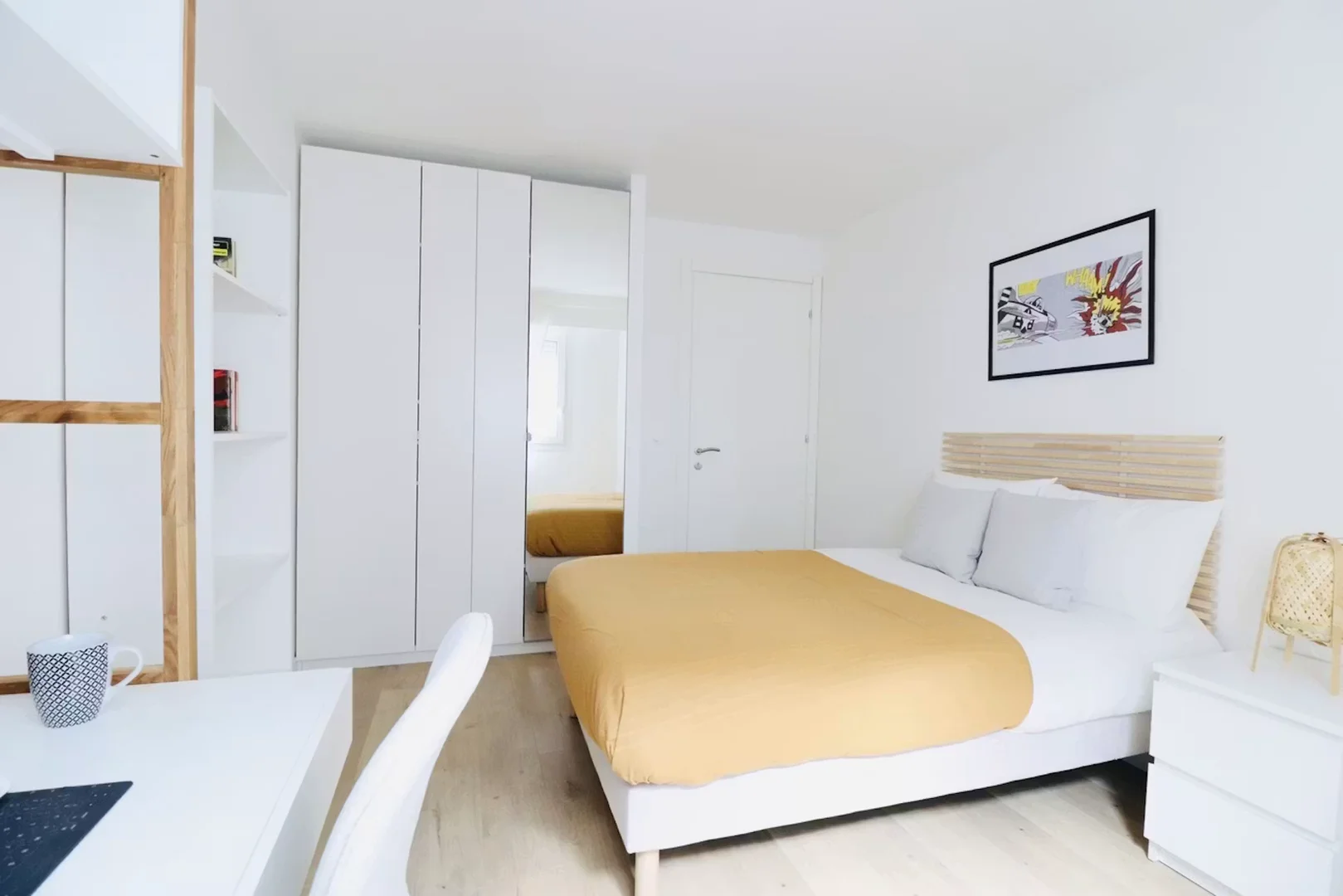 Bezahlbares Zimmer für Studenten mit ausreichender Beleuchtung in 