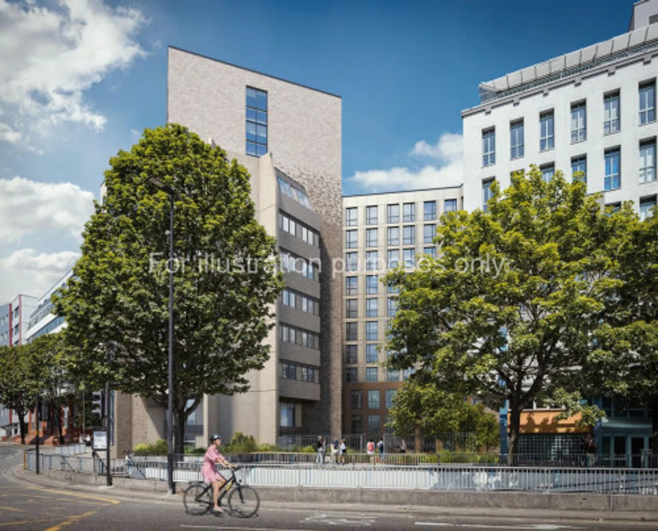 功能齐全的学生公寓，非常适合在学习