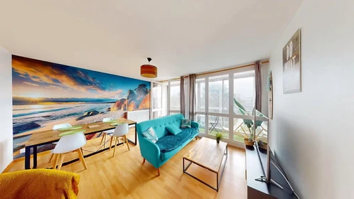 Habitación privada en Rue de Quizac, Bellevue, imagen 1 de 10