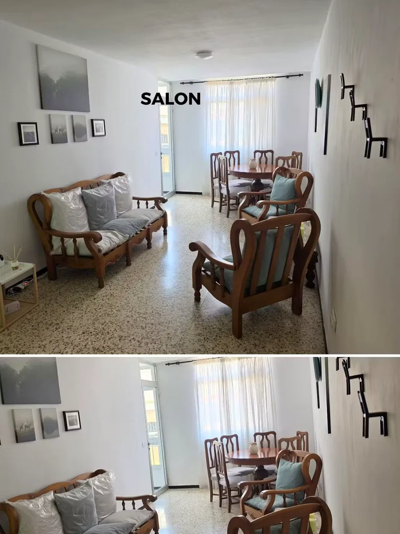 Quarto de estudante confortável e espaçoso em 