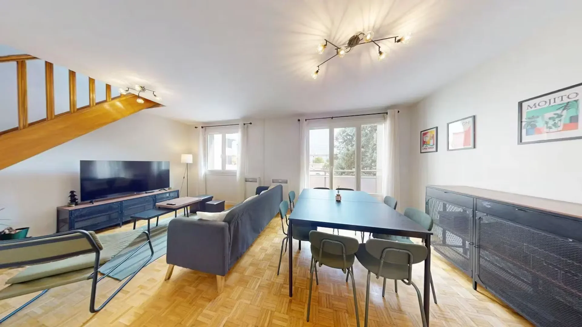 Chambre d'étudiant confortable et spacieuse dans 