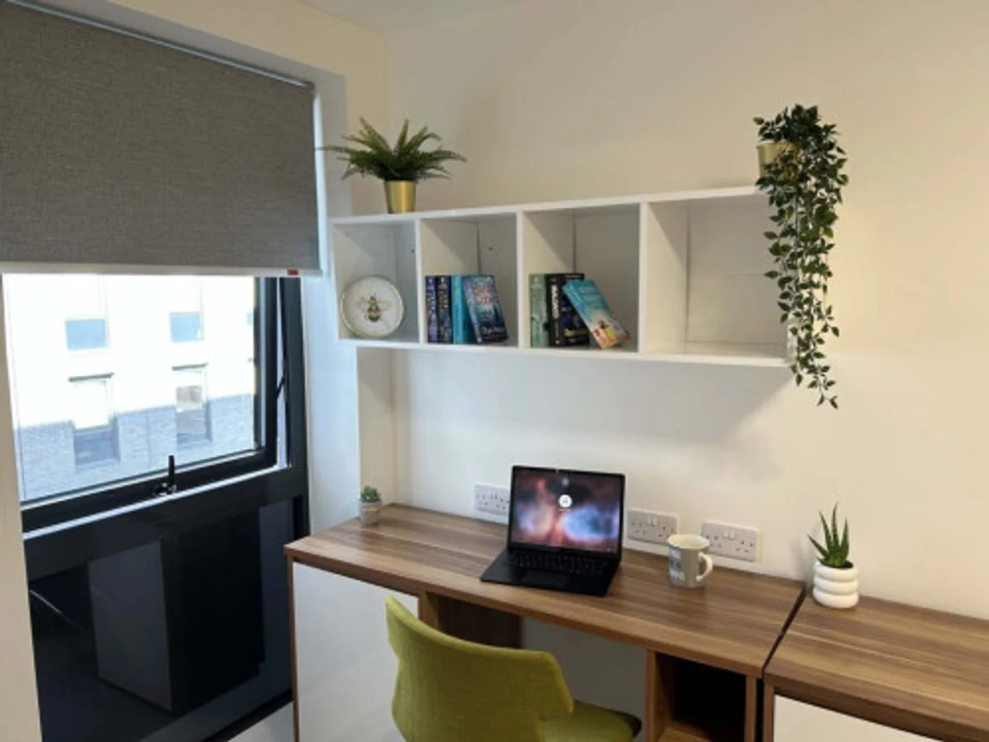 Chambre d'étudiant fonctionnelle parfaite pour étudier dans 