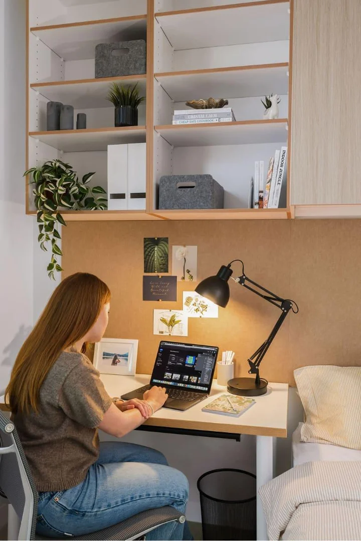 Compact studio apartment ideal for students in 