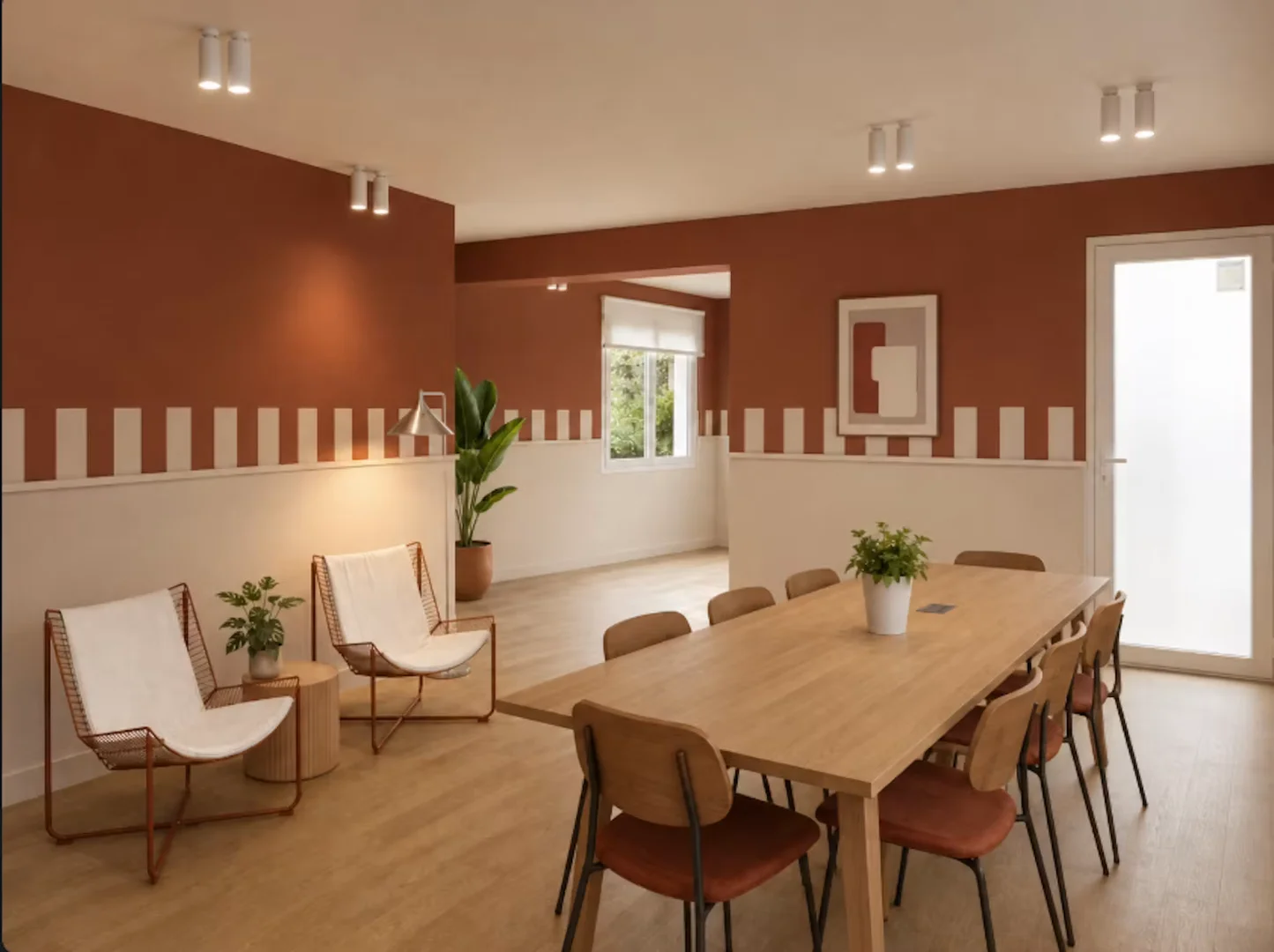 Zimmer in Studentenwohnung in  zu vermieten, voll möbliert