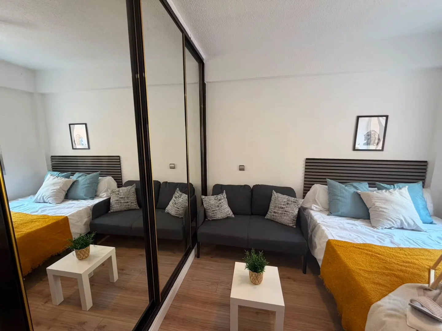Quarto de estudante económico perto do campus em