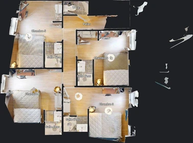 Quarto privado em 1 Rue Manescau, Pau 64000, imagem 21 de 42