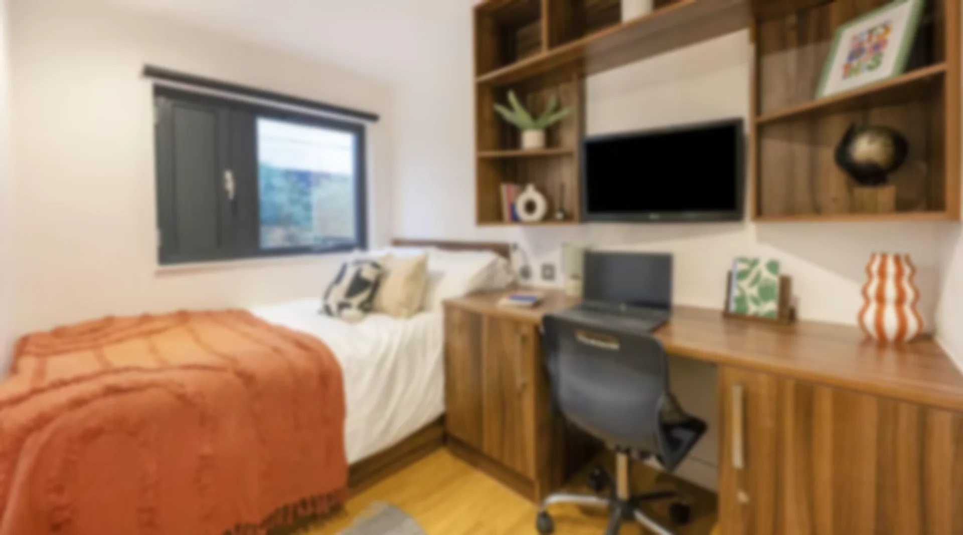 Budget-friendly student room close to campus in 