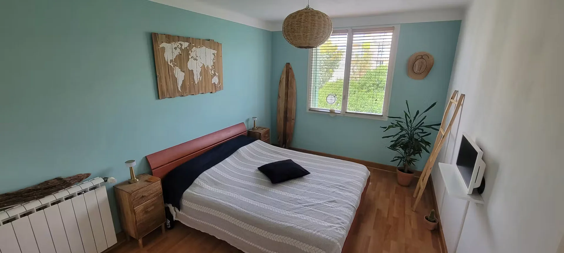 Affordable room for students with ample lighting in