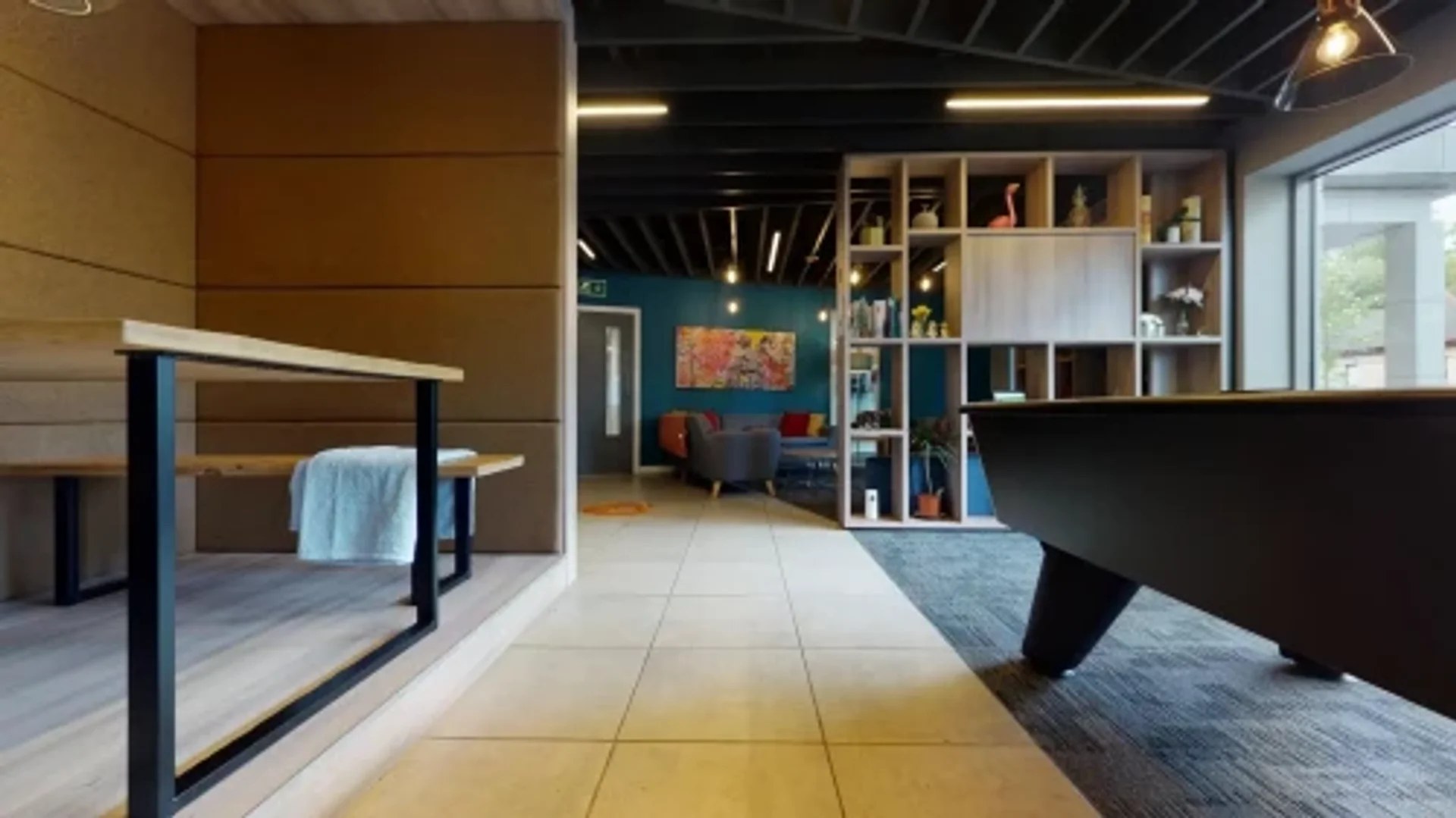 Chambre d'étudiant économique avec emplacement pratique dans 