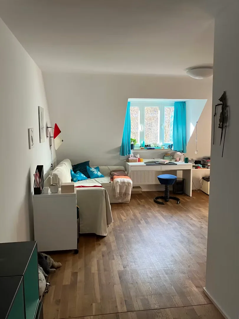 'de modern olanaklara sahip öğrenci dostu oda
