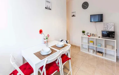 {area} de ortak bir dairede kiralık oda