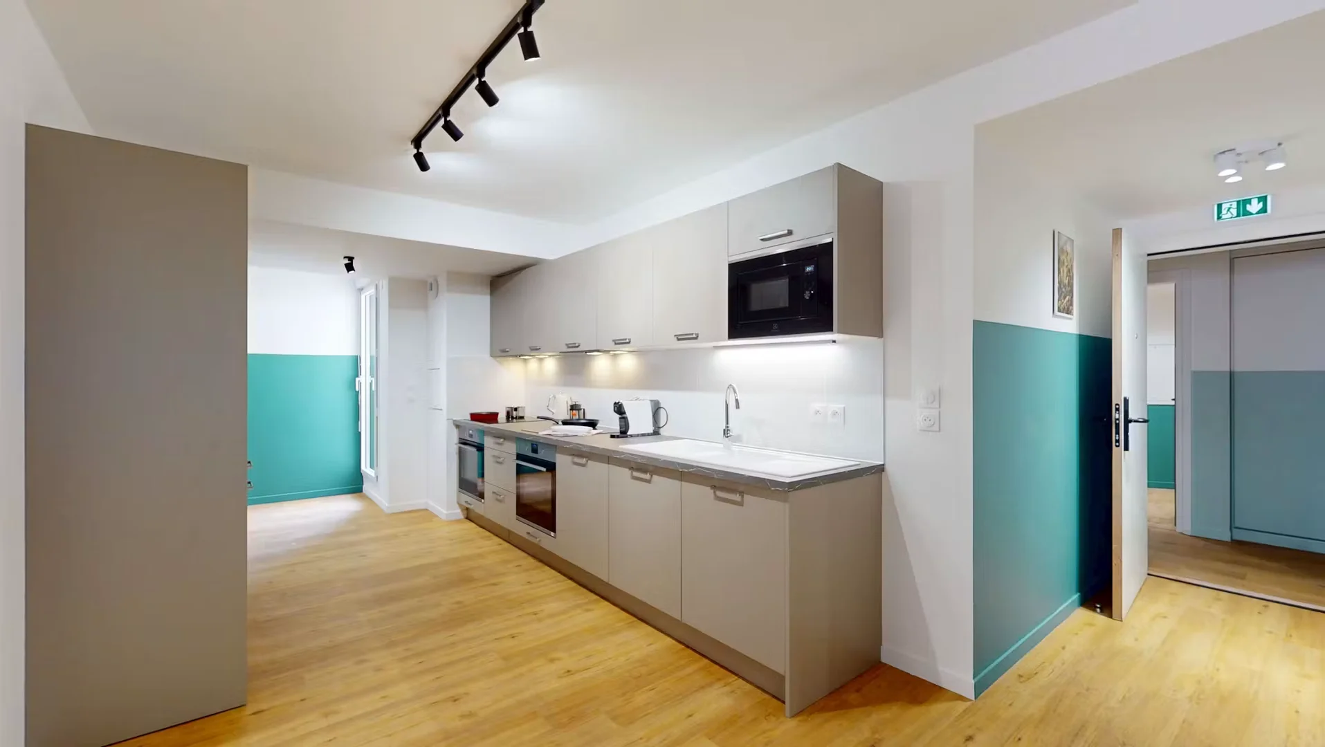 Habitación estudiantil económica con ubicación conveniente en 
