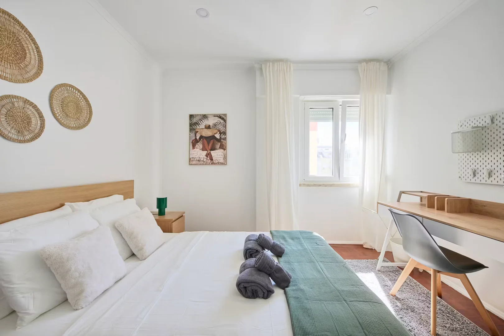 Quarto de estudante económico perto do campus em