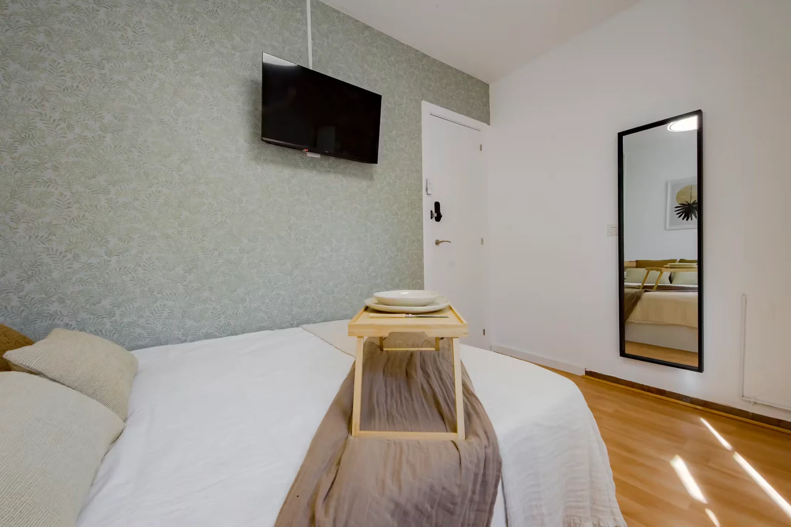 Quarto amigo do estudante em  com comodidades modernas
