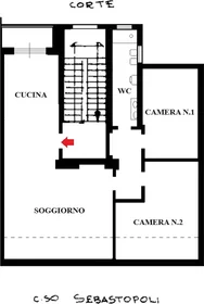Gesamte Unterkunft in der Corso Sebastopoli, Santa Rita, bild 1 von 10