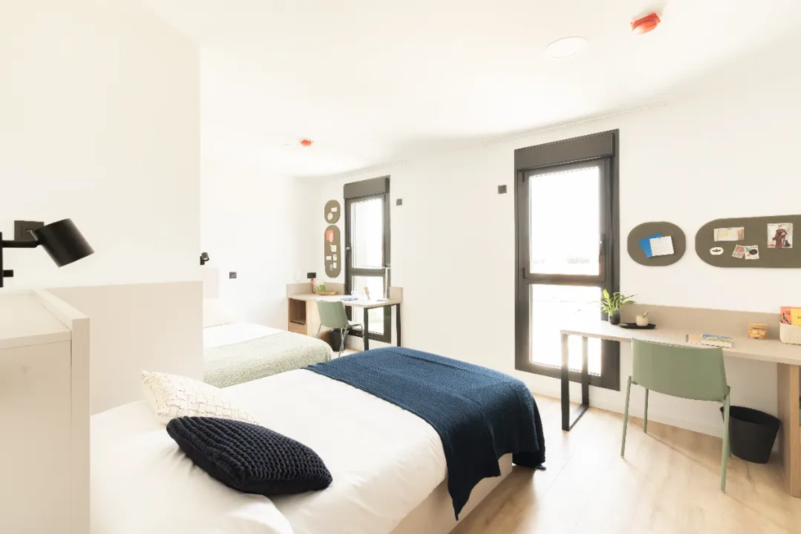 Comfortable and spacious student room in 