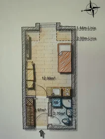 Entire apartment at Brienner Straße, Maxvorstadt, image 10 of 10