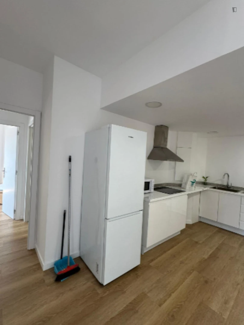 'de öğrenci dairesinde, tamamen mobilyalı kiralık oda