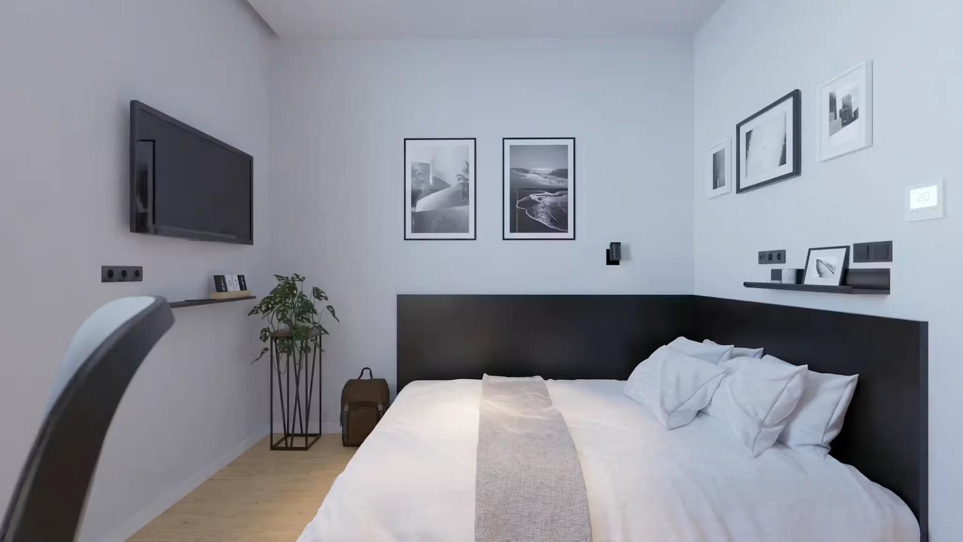 Zimmer in Studentenwohnung in zu vermieten, voll möbliert