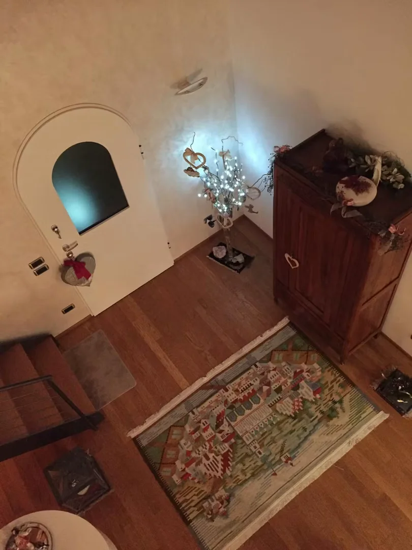 Stanza economica per studenti con ampia illuminazione in 