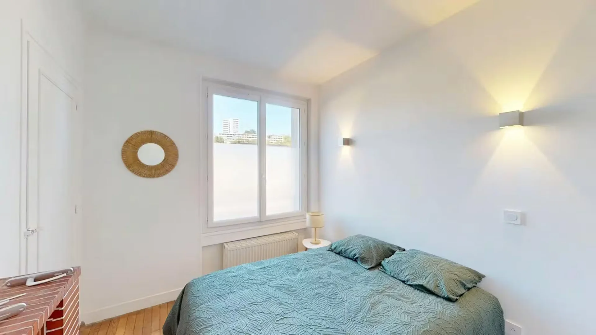 Habitación acogedora para estudiantes disponible en 