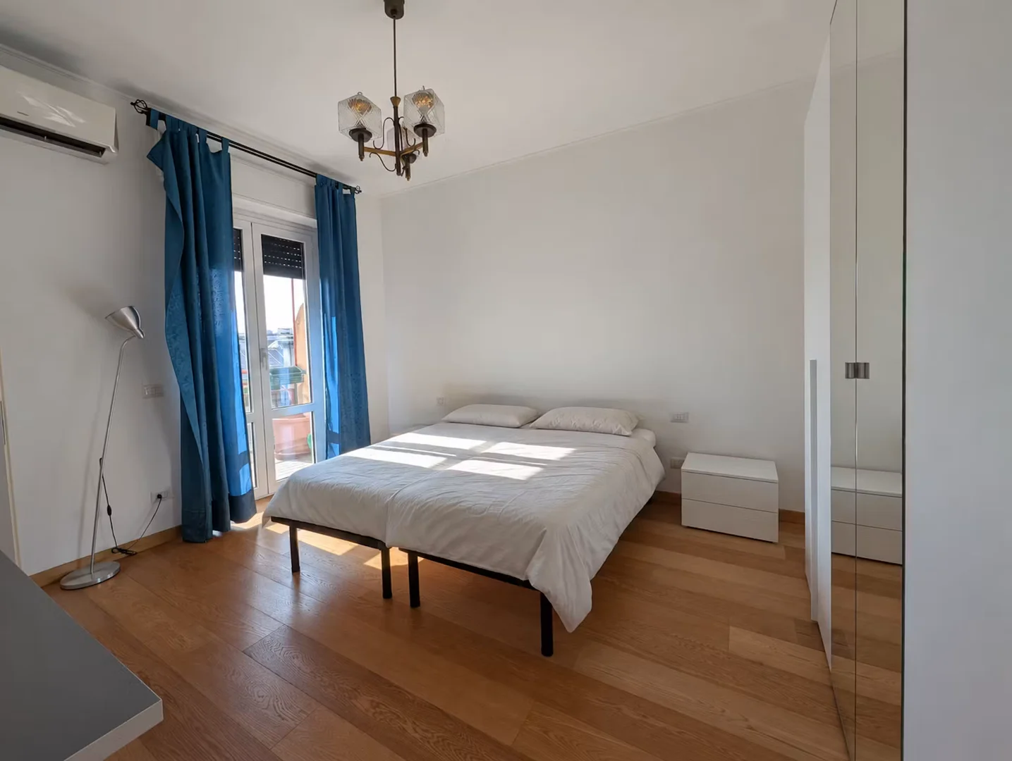 Affordable room for students with ample lighting in