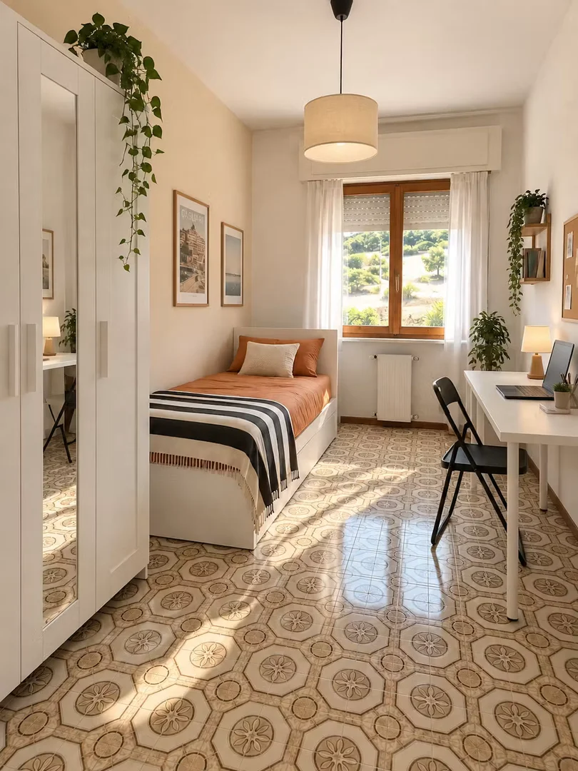 Habitación para estudiantes en con modernas comodidades