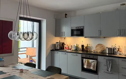 {area} de modern ve aydınlık daire