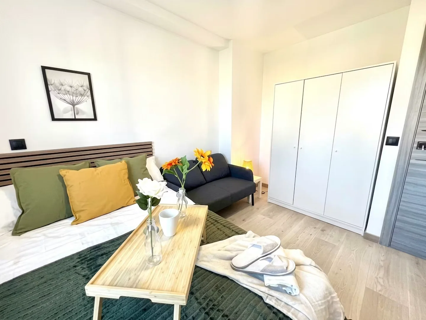 Comfortable and spacious student room in 