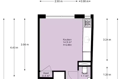 Private room at Thorbeckeplein, Amsterdam-Centrum, image 2 of 8